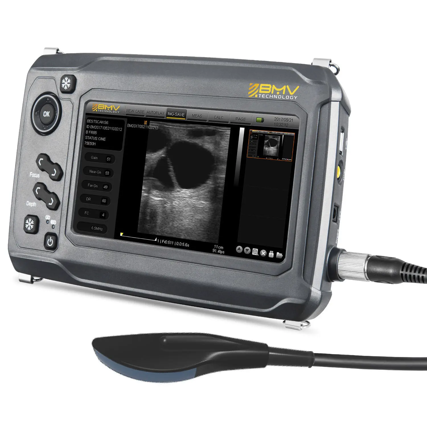 Ecógrafo veterinario portátil BestScan® S6